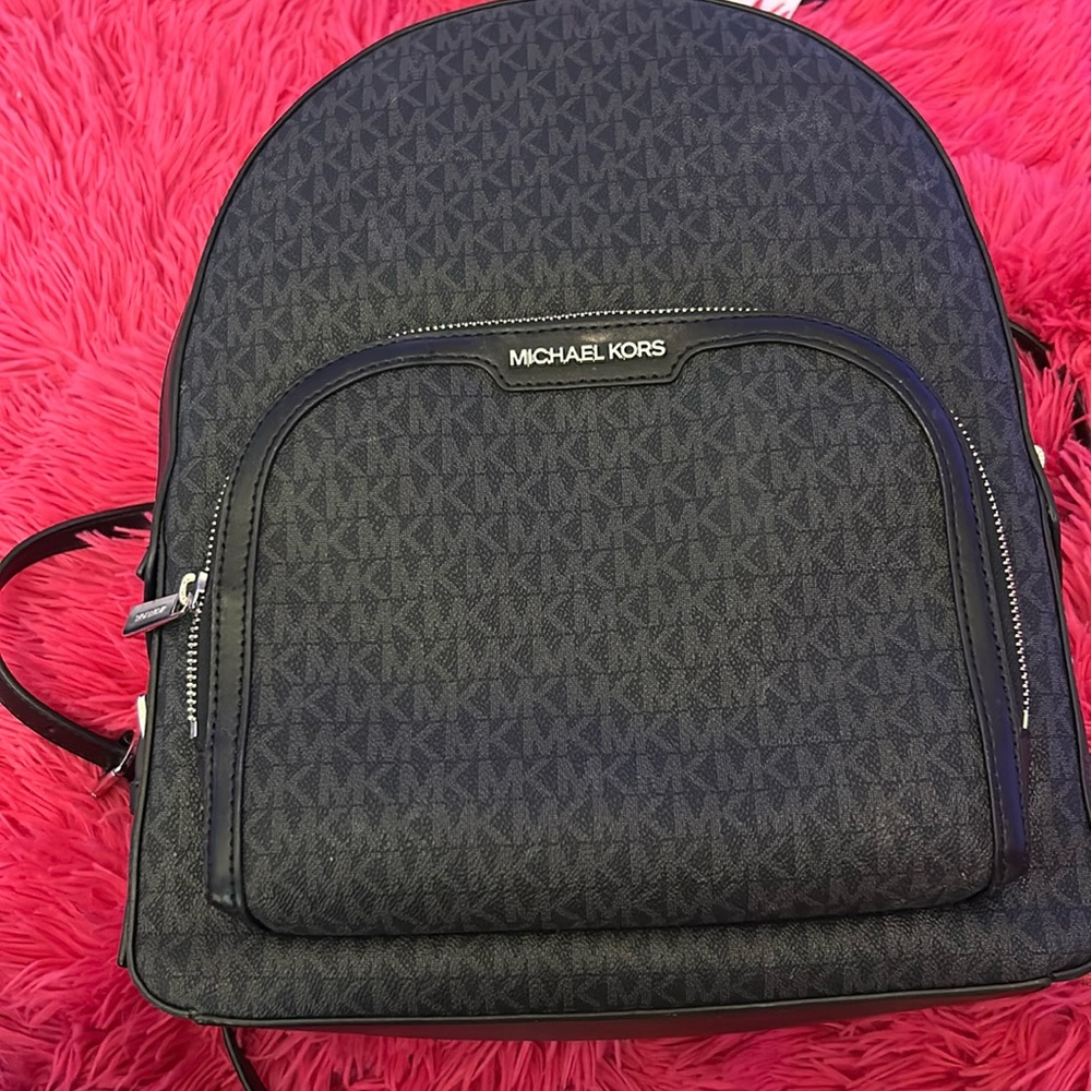 Black Michael Kors backpack